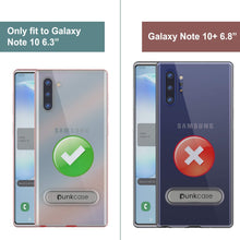 Load image into Gallery viewer, Galaxy Note 10 Lucid 3.0 PunkCase Armor Cover w/Integrated Kickstand and Screen Protector [Red]
