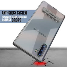 Load image into Gallery viewer, Galaxy Note 10 Lucid 3.0 PunkCase Armor Cover w/Integrated Kickstand and Screen Protector [Black]
