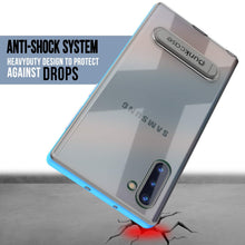 Load image into Gallery viewer, Galaxy Note 10 Lucid 3.0 PunkCase Armor Cover w/Integrated Kickstand and Screen Protector [Blue]
