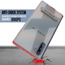 Load image into Gallery viewer, Galaxy Note 10 Lucid 3.0 PunkCase Armor Cover w/Integrated Kickstand and Screen Protector [Red]
