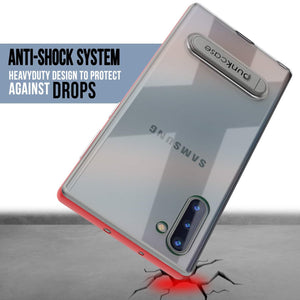 Galaxy Note 10 Lucid 3.0 PunkCase Armor Cover w/Integrated Kickstand and Screen Protector [Red]