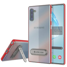 Load image into Gallery viewer, Galaxy Note 10 Lucid 3.0 PunkCase Armor Cover w/Integrated Kickstand and Screen Protector [Red]
