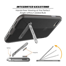 Load image into Gallery viewer, PunkCase iPhone 8 Lucid 3.0 Screen Protector W/ Anti-Shock Case [Grey]
