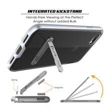 Load image into Gallery viewer, PunkCase iPhone 8 Lucid 3.0 Screen Protector W/ Anti-Shock Case [Silver]

