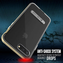 Load image into Gallery viewer, PunkCase iPhone 8+ Plus Lucid 3.0 Screen Protector W/ Anti-Shock Case [Gold]
