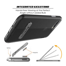 Load image into Gallery viewer, PunkCase iPhone 8+ Plus Lucid 3.0 Screen Protector W/ Anti-Shock Case [Black]
