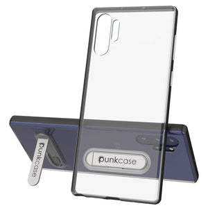 Galaxy Note 10+ Plus Lucid 3.0 PunkCase Armor Cover w/Integrated Kickstand and Screen Protector [Black]