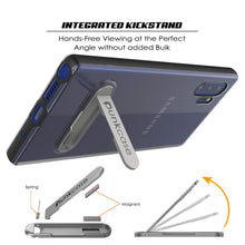 Load image into Gallery viewer, Galaxy Note 10+ Plus Lucid 3.0 PunkCase Armor Cover w/Integrated Kickstand and Screen Protector [Black]
