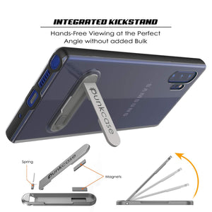 Galaxy Note 10+ Plus Lucid 3.0 PunkCase Armor Cover w/Integrated Kickstand and Screen Protector [Black]