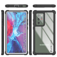Load image into Gallery viewer, Punkcase Galaxy Note 20 Ultra Case, [Spartan Series] White Rugged Heavy Duty Cover W/Built in Screen Protector
