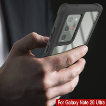 Load image into Gallery viewer, Punkcase Galaxy Note 20 Ultra Case, [Spartan Series] Clear Rugged Heavy Duty Cover W/Built in Screen Protector
