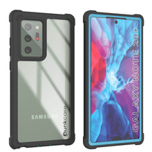 Load image into Gallery viewer, Punkcase Galaxy Note 20 Ultra Case, [Spartan Series] Light Blue Rugged Heavy Duty Cover W/Built in Screen Protector
