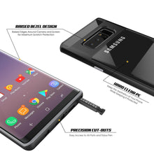 Load image into Gallery viewer, Galaxy Note 8 Lucid 3.0 Screen Protector W/ Anti-Shock Case [Black]
