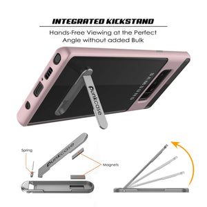 Galaxy Note 8 Lucid 3.0 Screen Protector & Anti Shock Case | Rose Gold