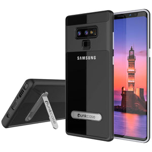 Galaxy Note 9 Lucid 3.0 PunkCase Armor Cover w/Integrated Kickstand and Screen Protector [Black]