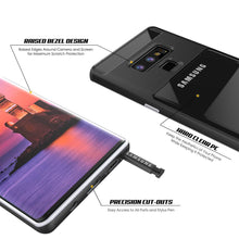 Load image into Gallery viewer, Galaxy Note 9 Lucid 3.0 PunkCase Armor Cover w/Integrated Kickstand and Screen Protector [Black]
