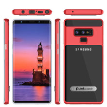 Load image into Gallery viewer, Galaxy Note 9 Lucid 3.0 PunkCase Armor Cover w/Integrated Kickstand and Screen Protector [Red]
