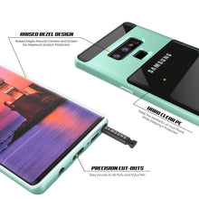 Load image into Gallery viewer, Galaxy Note 9 Lucid 3.0 PunkCase Armor Cover w/Integrated Kickstand and Screen Protector [Teal]
