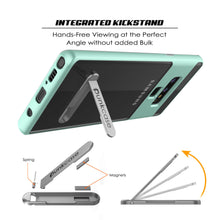 Load image into Gallery viewer, Galaxy Note 9 Lucid 3.0 PunkCase Armor Cover w/Integrated Kickstand and Screen Protector [Teal]
