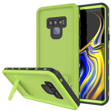 Load image into Gallery viewer, PunkCase Galaxy Note 9 Waterproof Case, [KickStud Series] Armor Cover [Light-Green]

