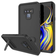 Load image into Gallery viewer, PunkCase Galaxy Note 9 Waterproof Case, [KickStud Series] Armor Cover [Black]
