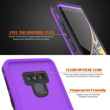 Load image into Gallery viewer, PunkCase Galaxy Note 9 Waterproof Case, [KickStud Series] Armor Cover [Purple]

