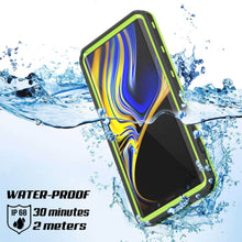 Load image into Gallery viewer, PunkCase Galaxy Note 9 Waterproof Case, [KickStud Series] Armor Cover [Light-Green]

