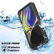 Load image into Gallery viewer, PunkCase Galaxy Note 9 Waterproof Case, [KickStud Series] Armor Cover [Black]
