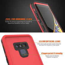 Load image into Gallery viewer, PunkCase Galaxy Note 9 Waterproof Case, [KickStud Series] Armor Cover [Red]
