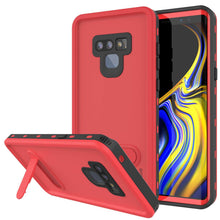 Load image into Gallery viewer, PunkCase Galaxy Note 9 Waterproof Case, [KickStud Series] Armor Cover [Red]

