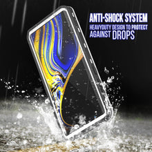 Load image into Gallery viewer, PunkCase Galaxy Note 9 Waterproof Case, [KickStud Series] Armor Cover [White]
