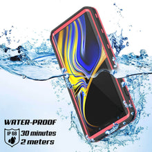 Load image into Gallery viewer, PunkCase Galaxy Note 9 Waterproof Case, [KickStud Series] Armor Cover [Pink]
