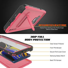 Load image into Gallery viewer, PunkCase Galaxy Note 9 Waterproof Case, [KickStud Series] Armor Cover [Pink]
