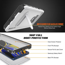 Load image into Gallery viewer, PunkCase Galaxy Note 9 Waterproof Case, [KickStud Series] Armor Cover [White]
