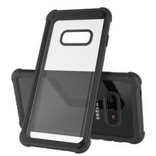 Load image into Gallery viewer, PunkCase Galaxy S10 Lite Case, [Spartan Series] Clear Rugged Heavy Duty Cover W/Built in Screen Protector [Black]
