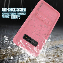 Load image into Gallery viewer, Galaxy S10 Waterproof Case, Punkcase [KickStud Series] Armor Cover [Pink]
