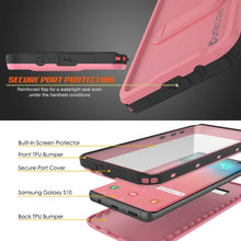 Load image into Gallery viewer, Galaxy S10 Waterproof Case, Punkcase [KickStud Series] Armor Cover [Pink]
