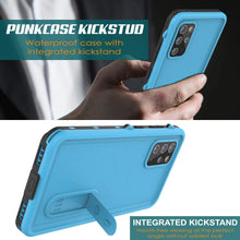 Load image into Gallery viewer, Galaxy S20+ Plus Waterproof Case, Punkcase [KickStud Series] Armor Cover [Light Blue]
