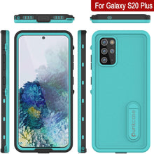 Load image into Gallery viewer, Galaxy S20+ Plus Waterproof Case, Punkcase [KickStud Series] Armor Cover [Teal]
