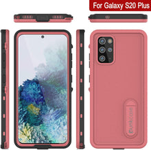 Load image into Gallery viewer, Galaxy S20+ Plus Waterproof Case, Punkcase [KickStud Series] Armor Cover [Pink]
