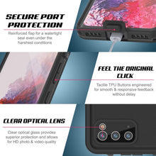 Load image into Gallery viewer, Galaxy S20 Waterproof Case, Punkcase [KickStud Series] Armor Cover [White]
