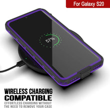 Load image into Gallery viewer, Galaxy S20 Waterproof Case, Punkcase [KickStud Series] Armor Cover [Purple]
