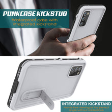 Load image into Gallery viewer, Galaxy S20 Waterproof Case, Punkcase [KickStud Series] Armor Cover [White]

