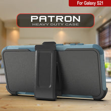 Load image into Gallery viewer, Punkcase for Galaxy S21 5G Belt Clip Multilayer Holster Case [Patron Series] [Mint]
