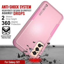 Load image into Gallery viewer, Punkcase for Galaxy S21 5G Belt Clip Multilayer Holster Case [Patron Series] [Pink]
