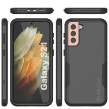 Load image into Gallery viewer, Punkcase for Galaxy S21 5G Belt Clip Multilayer Holster Case [Patron Series] [Black]
