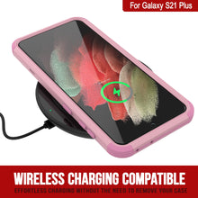 Load image into Gallery viewer, Punkcase for Galaxy S21+ Plus 5G Belt Clip Multilayer Holster Case [Patron Series] [Pink]
