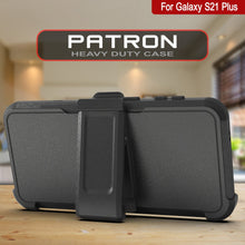 Load image into Gallery viewer, Punkcase for Galaxy S21+ Plus 5G Belt Clip Multilayer Holster Case [Patron Series] [Black]
