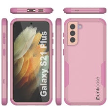 Load image into Gallery viewer, Punkcase for Galaxy S21+ Plus 5G Belt Clip Multilayer Holster Case [Patron Series] [Pink]
