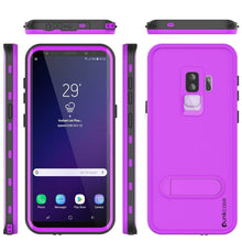 Load image into Gallery viewer, Galaxy S9 Plus Waterproof Case, Punkcase [KickStud Series] Armor Cover [PURPLE]
